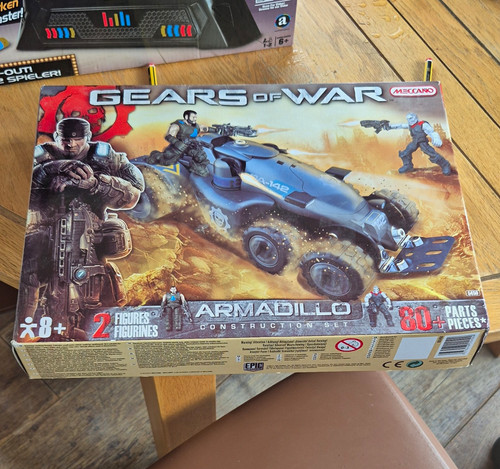 Meccano gears war armadillo - war,