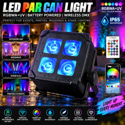 Waterproof led rgbwa - led, rgbwa+uv