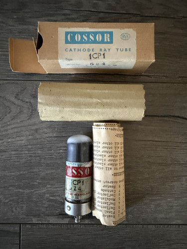 Vintage cossor cathode ray - vintage,