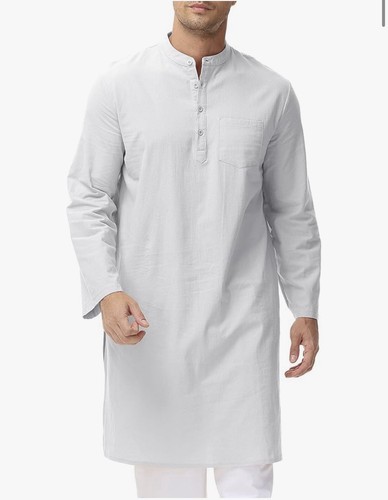 Mens kaftan robe button - robe, down