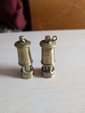Vintage Brass Miners Lamps