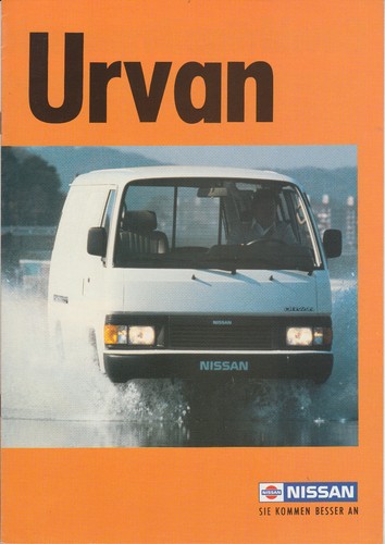 Brochure nissan urvan - nissan,