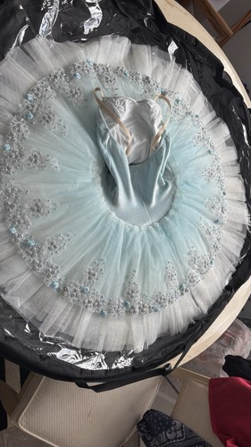 Girls ballet tutu skirt blue - girls,