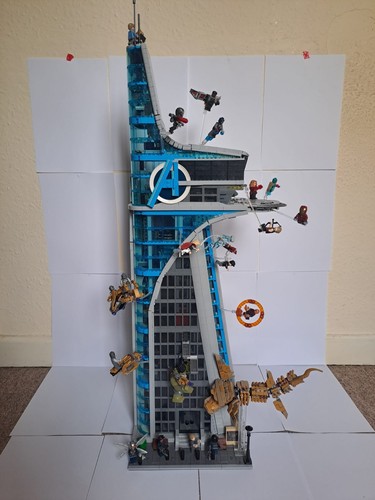Lego marvel avengers tower - lego,