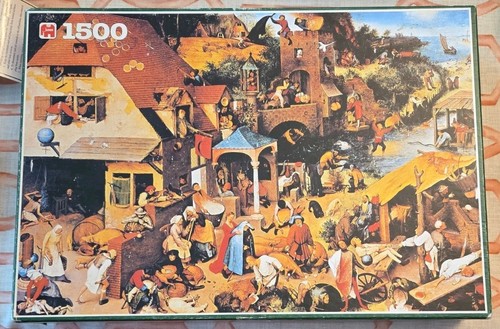 Vtg jumbo proverbs jigsaw - vtg,