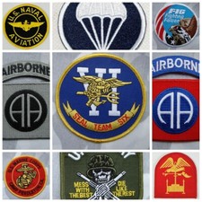 US ARMY NAVAL AVIATION EMBROIDERED MILITARY PATCHES