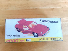 Dinky No218 Lotus Europa Car -