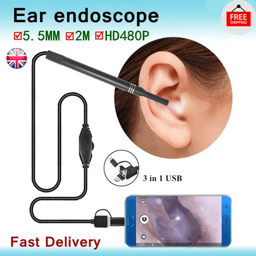 Led endoscope otoscope ear - led,