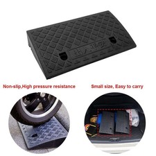 Heavy duty rubber kerb - rubber, ramp