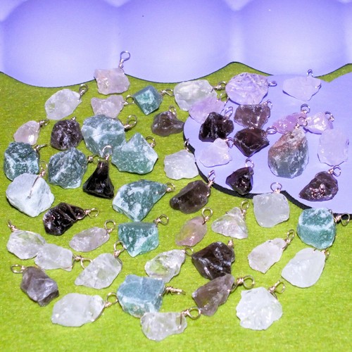 Rough gemstones nuggets - 50,