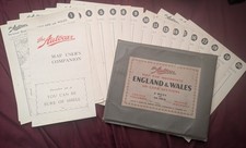 Vintage The Autocar Map for