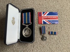 National service medal - service, full