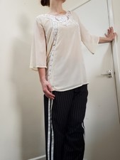 Zara TRF Collection Lace Beige