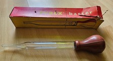 Vintage Glass Pyrex Baster With Original Box Wear Glassworks Sunderland