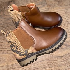 Size 11 Girls Boots Next Tan