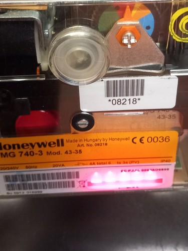 Honeywell tmg 740 satronic - honeywell, 740-3