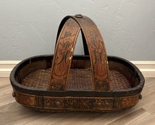 Chinese Asian Woven Willow