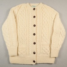 Hand Knit Aran Sweater