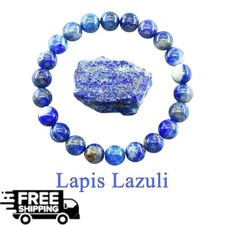 Natural 5A Crystal Healing Chakra Gemstone Bead Bracelet Protection Gem Stone uk