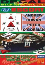 DECAL FORD ESCORT RS 1800 MKII