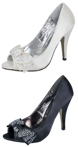 Womens diamante wedding - wedding, shoes