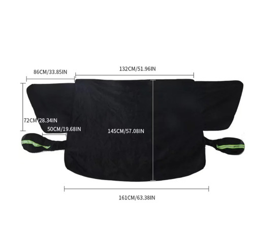Vehicle windscreen cover - vehicle,