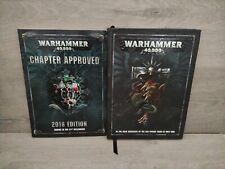 Warhammer 40,000 Rulebook 8th Edition + Chapter Approved rule book 2018