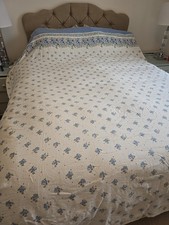 Vintage Brush Cotton Double Flannel retro Floral sheet set  220X 250cm