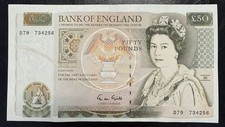 Old fifty pound note - pound,