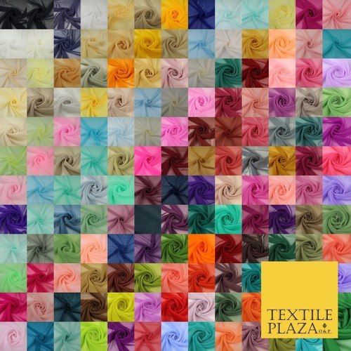 Premium plain dyed georgette - plain,