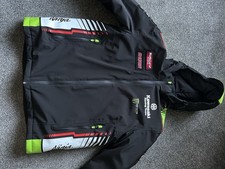 Kawasaki Team Racing Paddock Coat Size XL Motorcycle Jacket Black