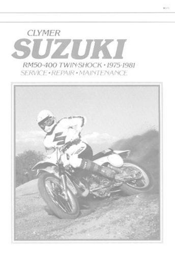 Suzuki rm50 400 twin shock - suzuki, rm50-400