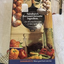 Sainsburys Recipe Cards X 15