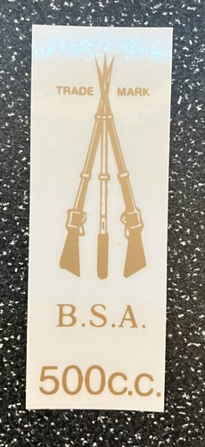 Bsa 500cc off vinyl - 2,