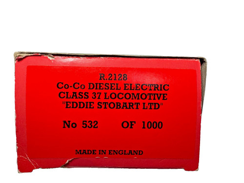 Hornby scale r2128 class37 - scale,