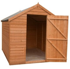 7x5 WOODEN GARDEN SHED SINGLE