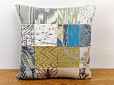 Handmade 48cm x 48cm patchwork scatter cushion cover