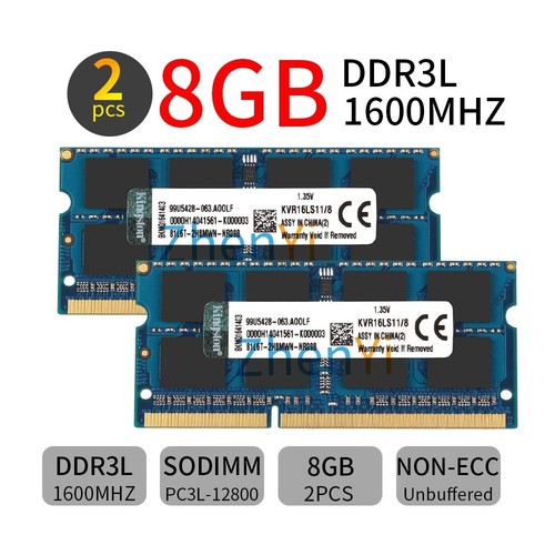 Kingston 16gb kit 8gb - 16gb,