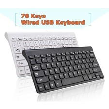 78 Keys Small Waterproof Wired