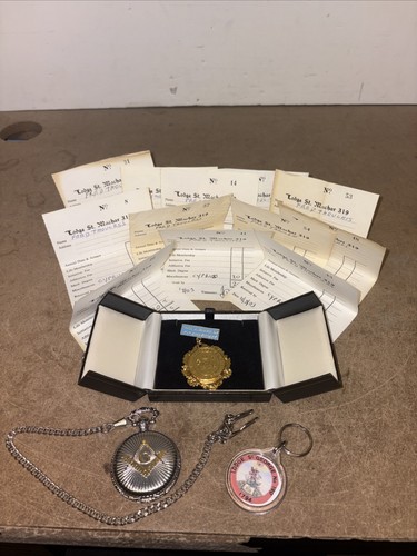 Bundle masonic items - masonic,