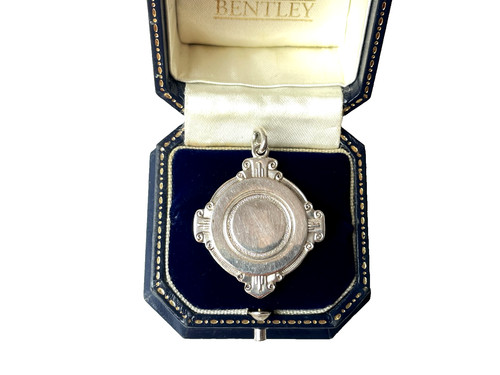 Antique silver fob - antique,