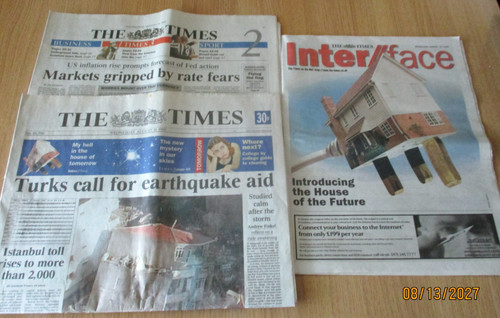 The times newspaper - newspaper, wednesday