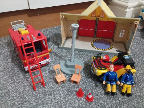 Fireman sam toy bundle fire - fireman,