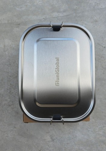 Stainless steel lunch box - lunch,