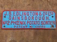 Vintage Cast Iron Makers Name