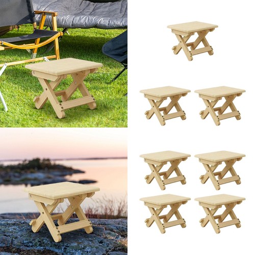 Wooden folding stool - folding,