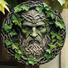 Leafy mossy green man - leafy,