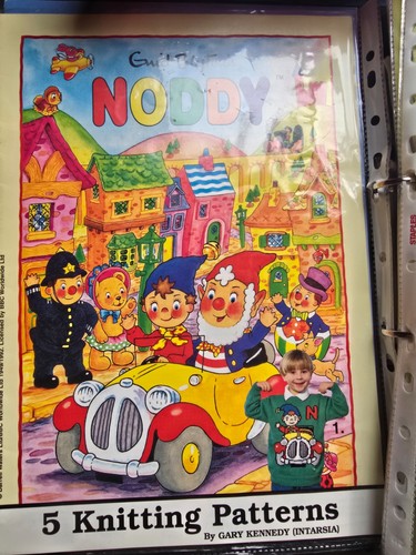 Vintage antarsia noddy - vintage,