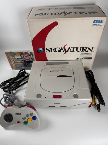 Sega saturn hst 3220 white - hst-3220,