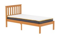 Antique Pine wood bed